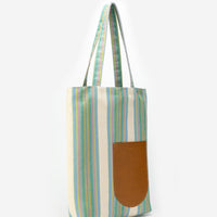SUSTAINABLE SLIM SAGE TOTE