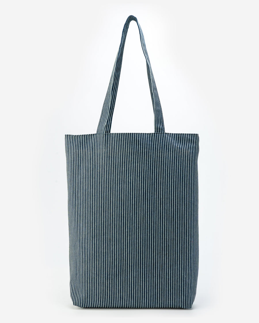 SUSTAINABLE SLIM CALI STRIP TOTE
